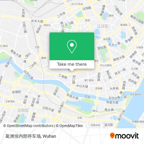 葛洲坝内部停车场 map