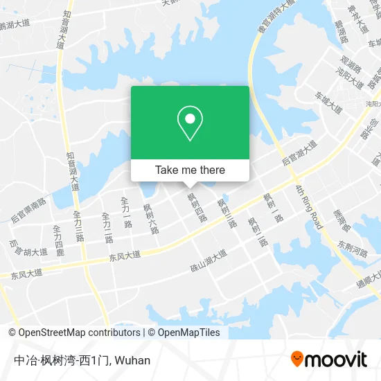 中冶·枫树湾-西1门 map