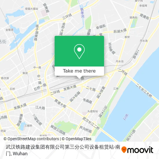 武汉铁路建设集团有限公司第三分公司设备租赁站-南门 map