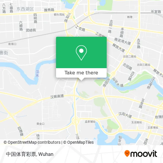 中国体育彩票 map