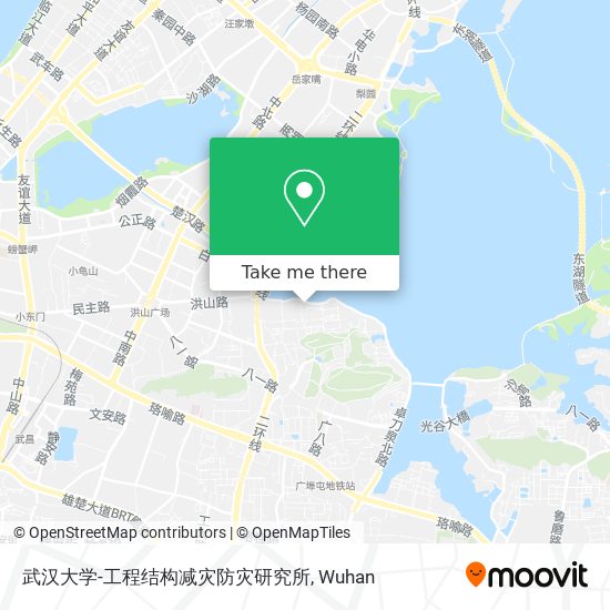 武汉大学-工程结构减灾防灾研究所 map
