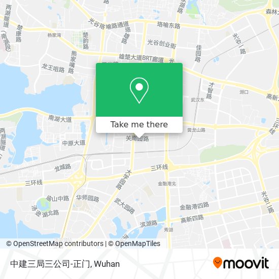 中建三局三公司-正门 map
