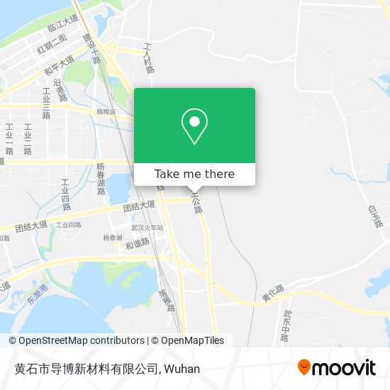 黄石市导博新材料有限公司 map