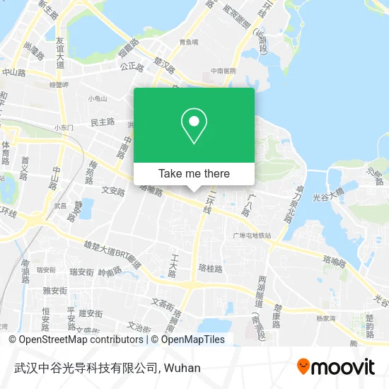 武汉中谷光导科技有限公司 map