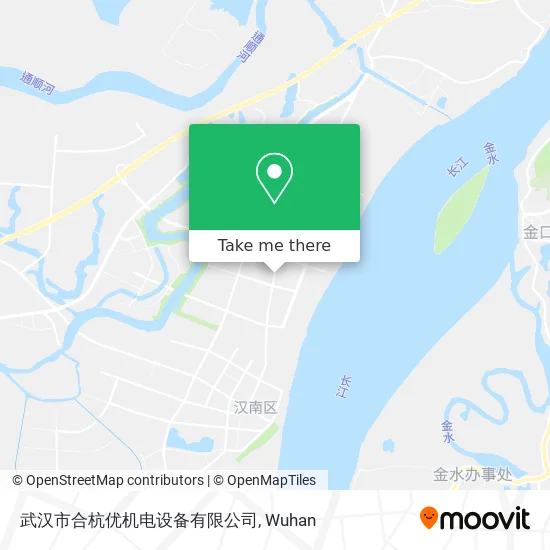 武汉市合杭优机电设备有限公司 map