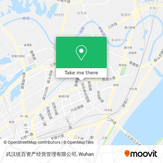 武汉统百资产经营管理有限公司 map