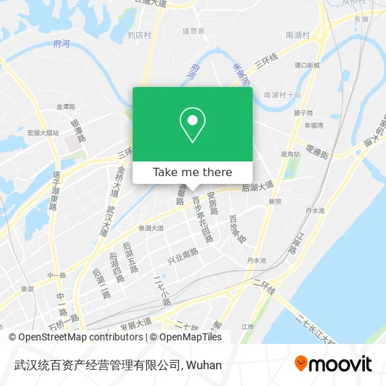 武汉统百资产经营管理有限公司 map