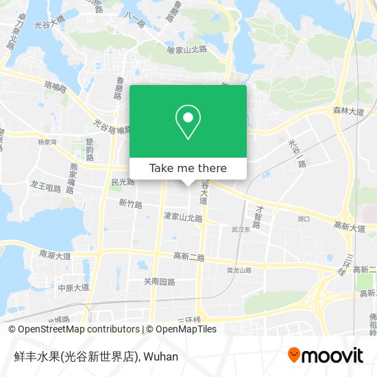 鲜丰水果(光谷新世界店) map