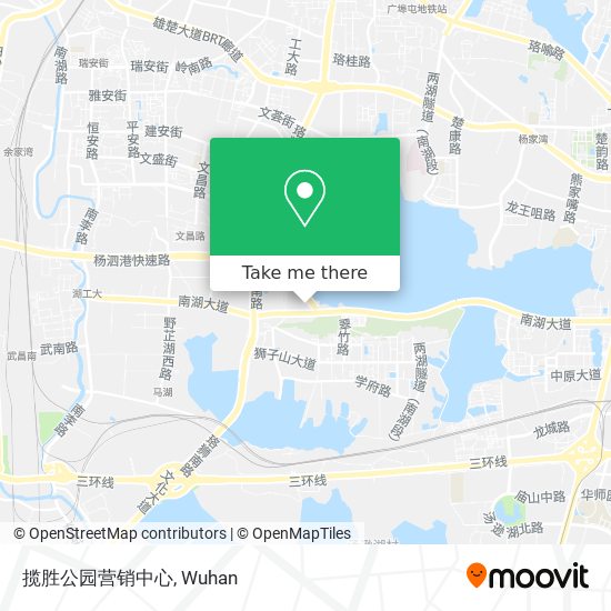 揽胜公园营销中心 map