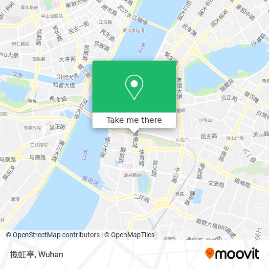揽虹亭 map