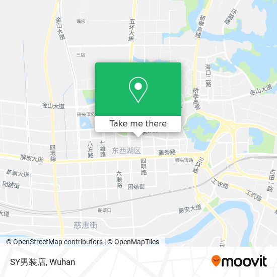 SY男装店 map