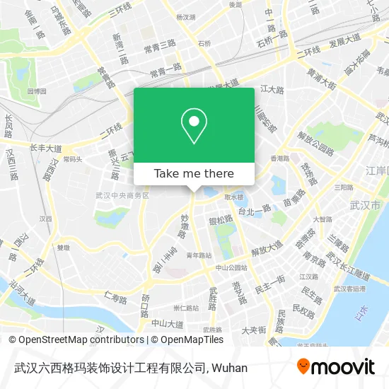武汉六西格玛装饰设计工程有限公司 map