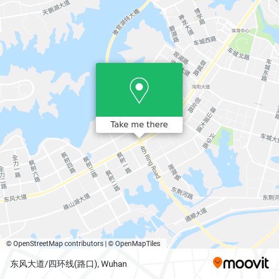 东风大道/四环线(路口) map