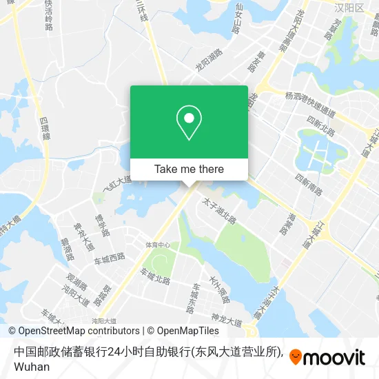 中国邮政储蓄银行24小时自助银行(东风大道营业所) map