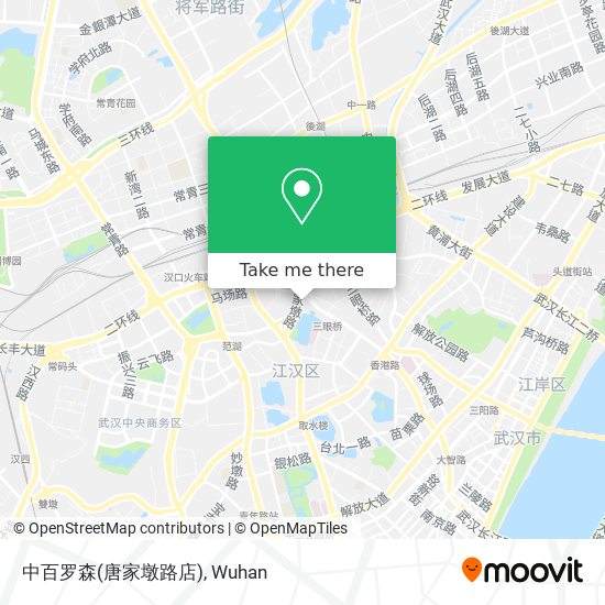 中百罗森(唐家墩路店) map
