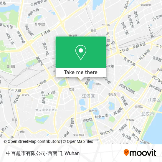 中百超市有限公司-西南门 map