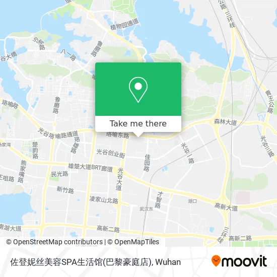 佐登妮丝美容SPA生活馆(巴黎豪庭店) map