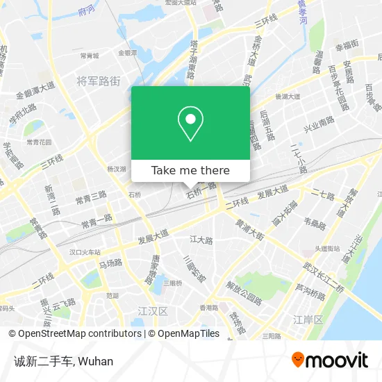 诚新二手车 map