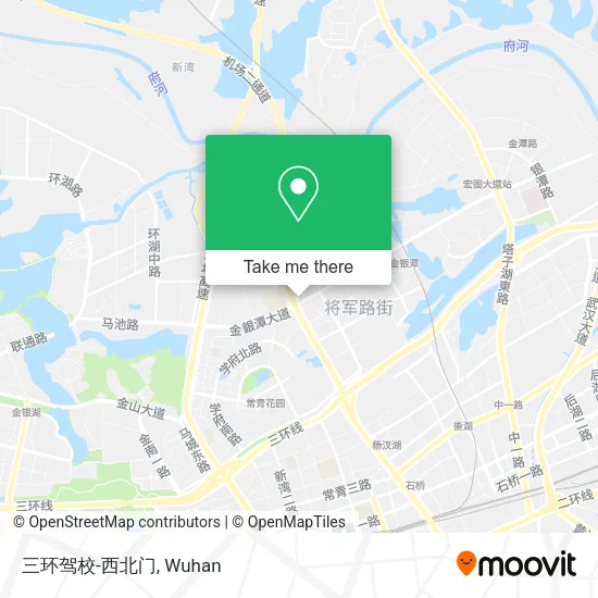 三环驾校-西北门 map