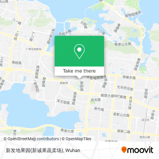 新发地果园(新诚果蔬卖场) map
