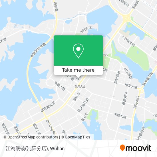 江鸿眼镜(沌阳分店) map