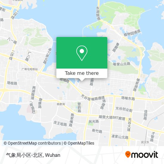气象局小区-北区 map