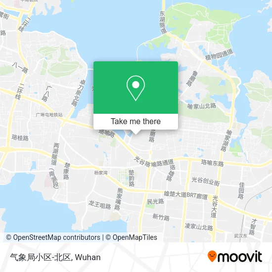 气象局小区-北区 map