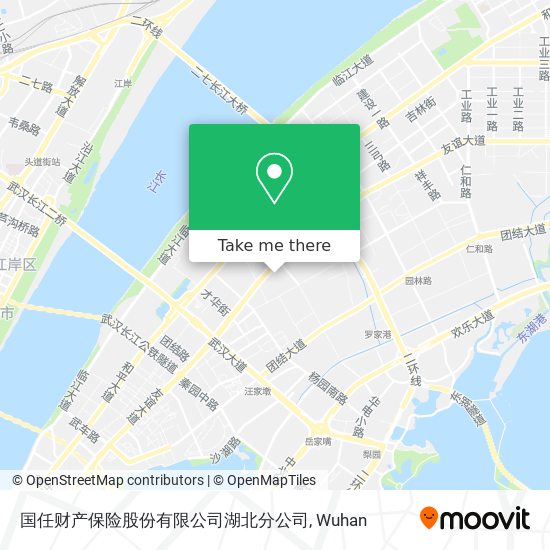 国任财产保险股份有限公司湖北分公司 map