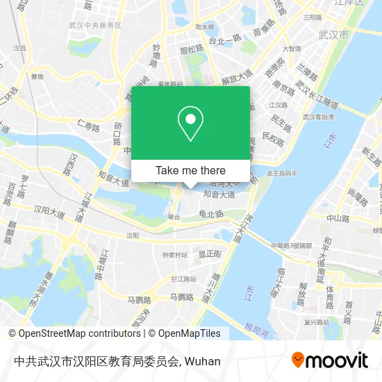 中共武汉市汉阳区教育局委员会 map