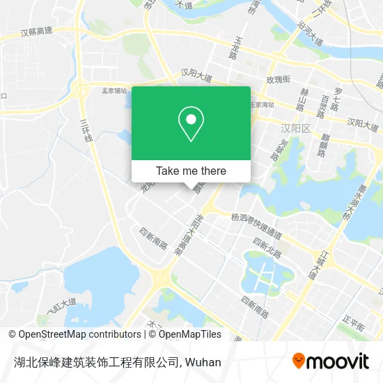 湖北保峰建筑装饰工程有限公司 map