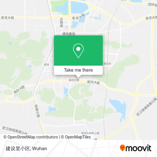 建设里小区 map