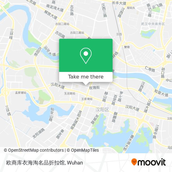 欧商库衣海淘名品折扣馆 map