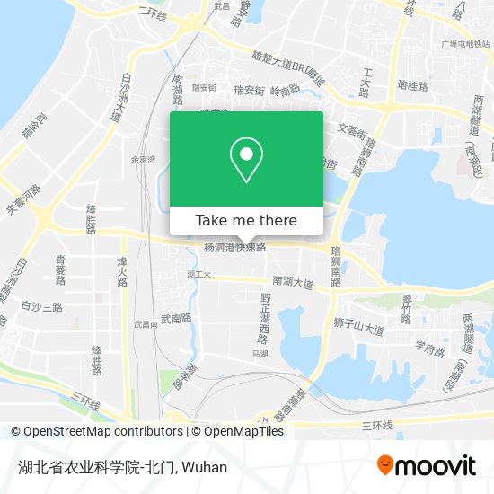 湖北省农业科学院-北门 map