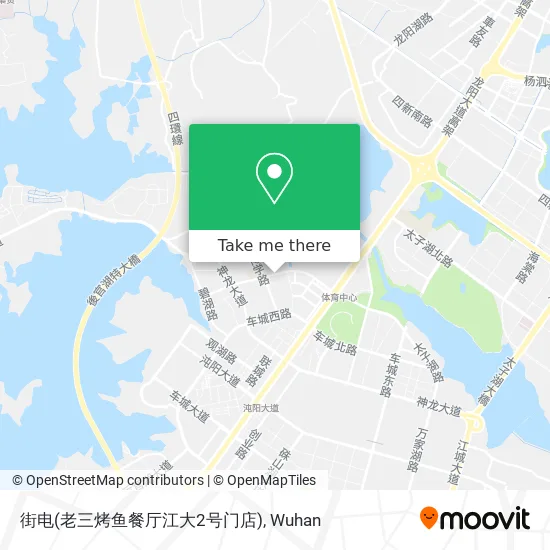街电(老三烤鱼餐厅江大2号门店) map