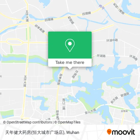天年健大药房(恒大城市广场店) map