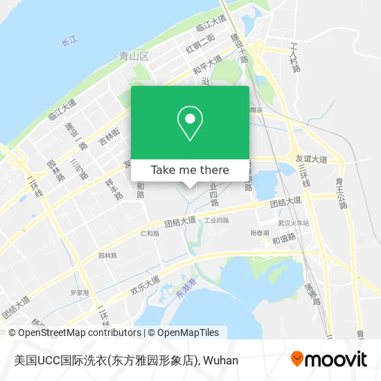 美国UCC国际洗衣(东方雅园形象店) map