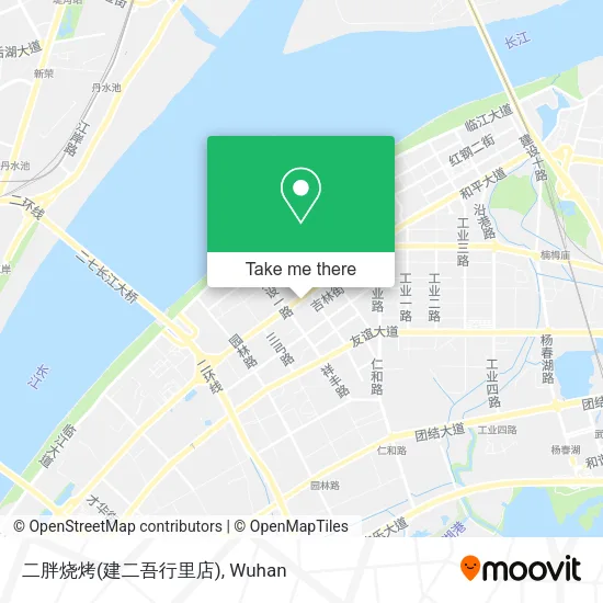 二胖烧烤(建二吾行里店) map