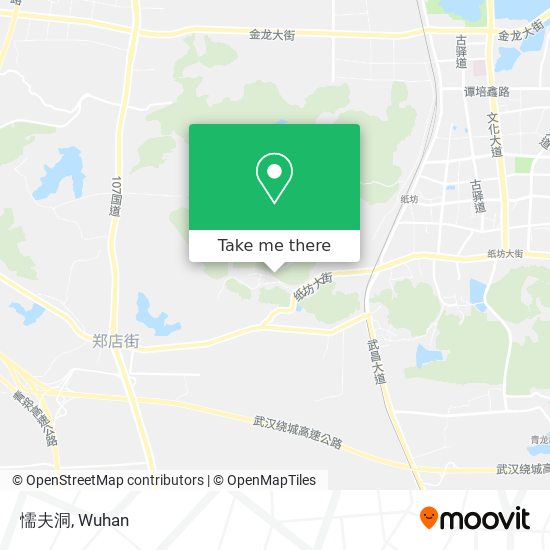 懦夫洞 map