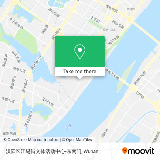 汉阳区江堤街文体活动中心-东南门 map