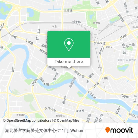 湖北警官学院警苑文体中心-西1门 map
