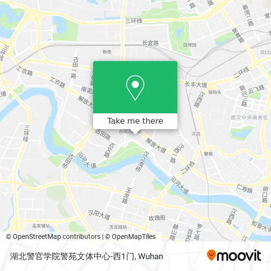 湖北警官学院警苑文体中心-西1门 map