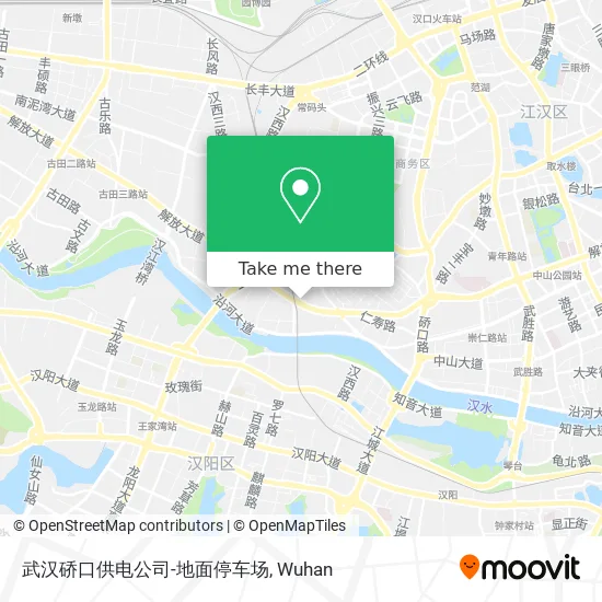 武汉硚口供电公司-地面停车场 map