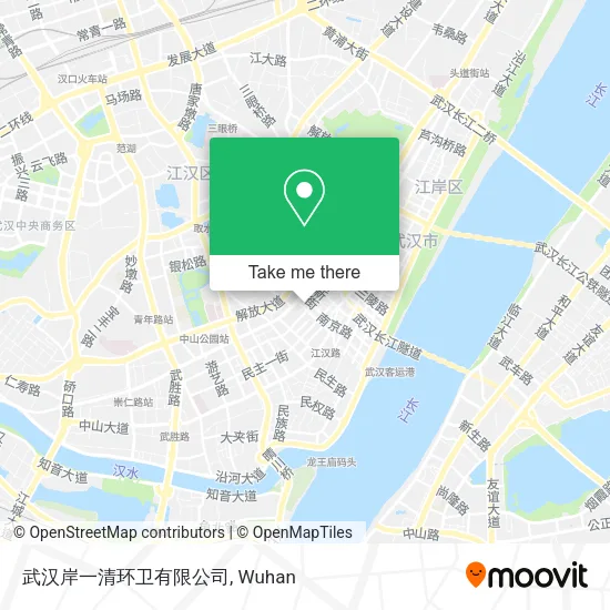 武汉岸一清环卫有限公司 map
