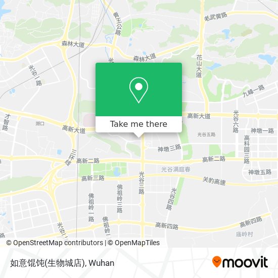 如意馄饨(生物城店) map