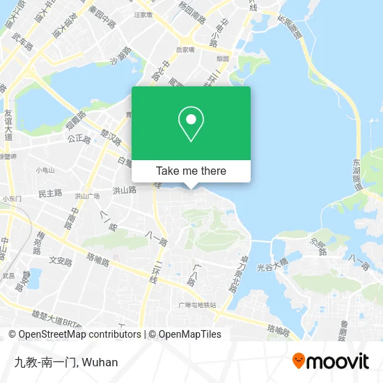 九教-南一门 map