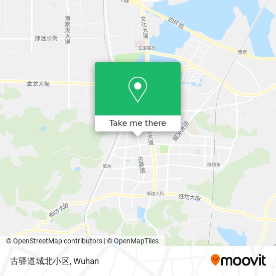 古驿道城北小区 map
