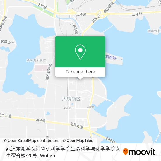 武汉东湖学院计算机科学学院生命科学与化学学院女生宿舍楼-20栋 map