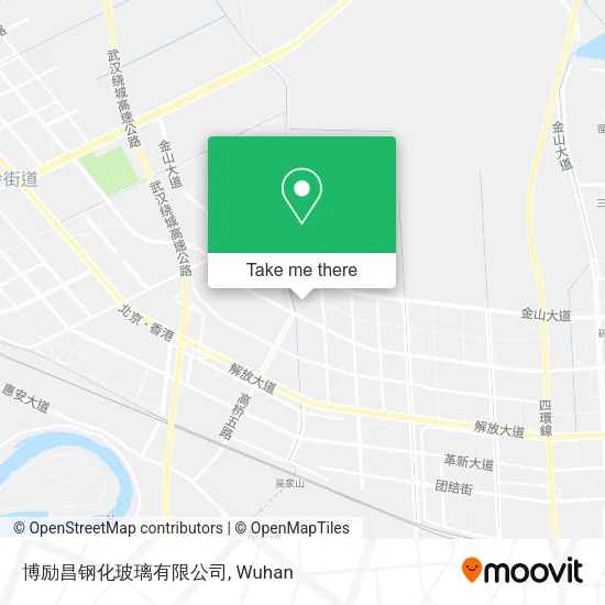 博励昌钢化玻璃有限公司 map
