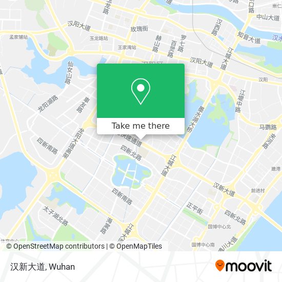 汉新大道 map