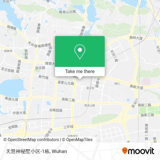 天慧神秘墅小区-1栋 map